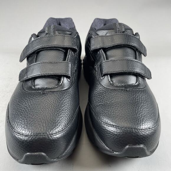Brooks Addiction Walker V-Strap 2 Men\'s 12.5 Wide Black Leather Walking Sneakers main image 7
